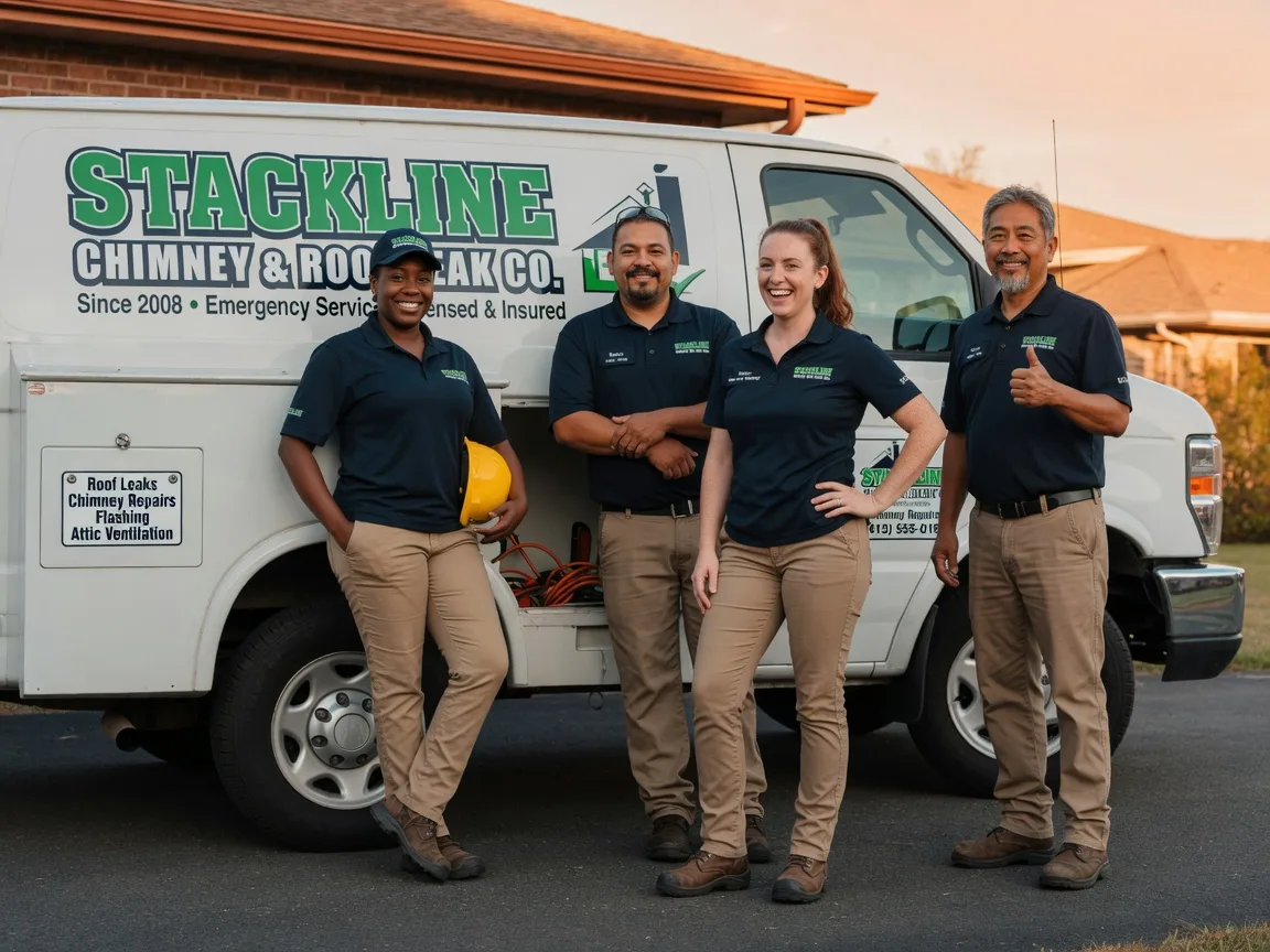 Chimney flashing repair company in Lewiston, MN